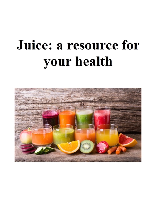Product picture Juice: a resource for your health